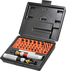 Apex - 41 Piece, 6 to 30 In/Lb, Torque Limiting Screwdriver Kit - 1/4" Drive - All Tool & Supply