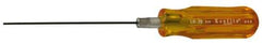 Xcelite - 7/64" Standard Hex Driver - 4" Bade Length, Standard Handle, 7-1/8" OAL - All Tool & Supply