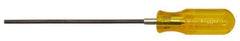 Xcelite - 5/32" Standard Hex Driver - 6" Bade Length, Standard Handle, 9-1/8" OAL - All Tool & Supply