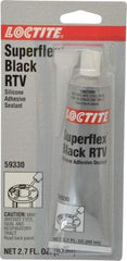 Loctite - 80 mL Tube Black RTV Silicone Joint Sealant - 30 min Tack Free Dry Time, 24 hr Full Cure Time, Series 193 - All Tool & Supply