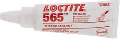 Loctite - 50 mL Tube White Pipe Sealant - 300°F Max Working Temp, For Threaded Metal Fittings - All Tool & Supply