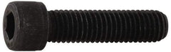 Value Collection - 7/16-14 UNC Hex Socket Drive, Socket Cap Screw - Alloy Steel, Black Oxide Finish, Fully Threaded, 1-1/2" Length Under Head - All Tool & Supply