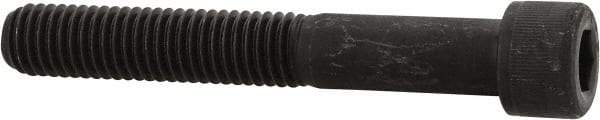 Value Collection - 5/8-11 UNC Hex Socket Drive, Socket Cap Screw - Alloy Steel, Black Oxide Finish, Partially Threaded, 2-1/2" Length Under Head - All Tool & Supply