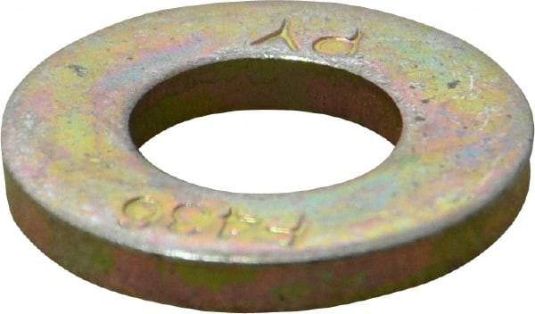 Value Collection - 1/2" Screw, Grade 8 Alloy Steel SAE Flat Washer - 17/32" ID x 1-1/16" OD, 3/32" Thick - All Tool & Supply