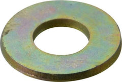 Made in USA - 1/4" Screw, Grade 8 Alloy Steel SAE Flat Washer - 9/32" ID x 5/8" OD, 1/16" Thick - All Tool & Supply