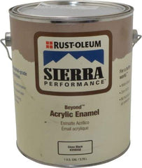 Rust-Oleum - 1 Gal Black Gloss Finish Acrylic Enamel Paint - Interior/Exterior, <0 gL VOC Compliance - All Tool & Supply