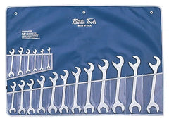 Martin Tools - 18 Piece, 3/8 to 1-1/2" Hydraulic Wrench Set - All Tool & Supply