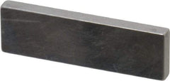 Mitutoyo - 0.112" Rectangular Steel Gage Block - Accuracy Grade AS-1, Includes Certificate of Inspection - All Tool & Supply