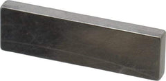 Mitutoyo - 0.124" Rectangular Steel Gage Block - Accuracy Grade AS-1, Includes Certificate of Inspection - All Tool & Supply