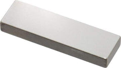 Mitutoyo - 0.144" Rectangular Steel Gage Block - Accuracy Grade AS-1, Includes Certificate of Inspection - All Tool & Supply