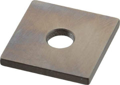 Mitutoyo - 0.103" Square Steel Gage Block - Accuracy Grade 0, Includes Certificate of Inspection - All Tool & Supply