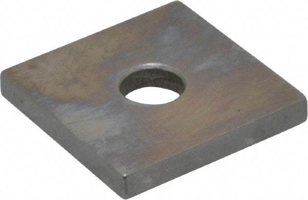 Mitutoyo - 0.13" Square Steel Gage Block - Accuracy Grade 0, Includes Certificate of Inspection - All Tool & Supply