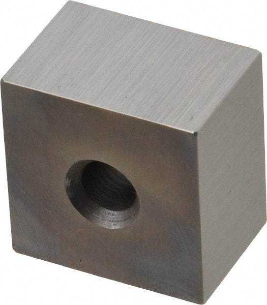 Mitutoyo - 0.65" Square Steel Gage Block - Accuracy Grade 0, Includes Certificate of Inspection - All Tool & Supply