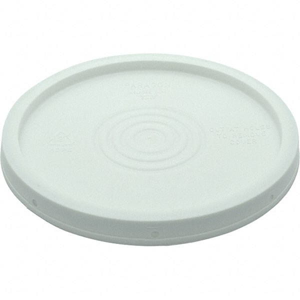 Vestil - Tote & Storage Container Lids For Use With: 3-1/2, 5 & 6 Gallon Pails Width (Decimal Inch): 12.500 - All Tool & Supply