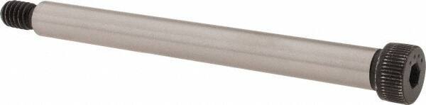 Made in USA - 5/16" Shoulder Diam x 3-1/4" Shoulder Length, 1/4-20 UNC, Hex Socket Shoulder Screw - 4037 Alloy Steel, Uncoated, 7/32" Head Height x 7/16" Head Diam - All Tool & Supply