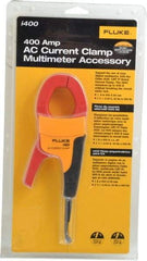 Fluke - Black/Red/Yellow Electrical Test Equipment Clamp - Use with 1577 Insulation Multimeters, Fluke 1587 - All Tool & Supply