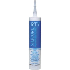 White Lightning - 10 oz Tube White RTV Silicone Sealant - 5 to 7 Days Full Cure Time - All Tool & Supply