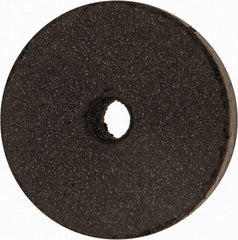 Cratex - 1-1/2" Diam x 1/4" Hole x 1/4" Thick, Surface Grinding Wheel - Silicon Carbide, Medium Grade, 15,000 Max RPM, Rubber Bond, No Recess - All Tool & Supply