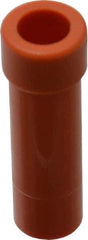 SMC PNEUMATICS - 1/2" OD, Brass/Polybutylene Push-to-Connect Plug - 150 Max psi, Orange - All Tool & Supply