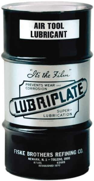 Lubriplate - 16 Gal Drum, ISO 32, SAE 10W, Air Tool Oil - 20°F to 285°, 147 Viscosity (SUS) at 100°F, 44 Viscosity (SUS) at 210°F - All Tool & Supply
