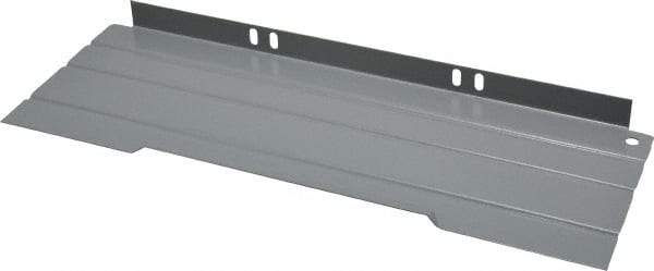 Vidmar - Tool Box Steel Drawer Divider - 12-1/4" Wide x 12-5/8" Deep x 4-1/2" High, Gray, For Vidmar Cabinets - All Tool & Supply