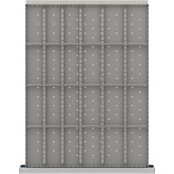 LISTA - 24-Compartment Drawer Divider Layout for 3.15" High Drawers - All Tool & Supply