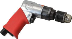 Sioux Tools - 3/8" Keyed Chuck - Pistol Grip Handle, 2,300 RPM, 0.33 hp - All Tool & Supply