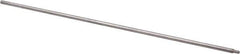 Schaefer Brush - 24" Long, 12-24 Female, Aluminum Brush Handle Extension - 0.313" Diam, 12-24 Male, For Use with Tube Brushes & Scrapers - All Tool & Supply