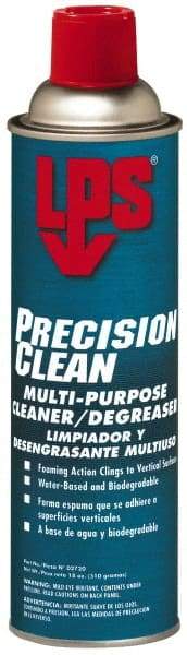 LPS - 18 oz Aerosol Cleaner/Degreaser - Liquid, Biodegradable Cleaner & Degreaser, Unscented - All Tool & Supply