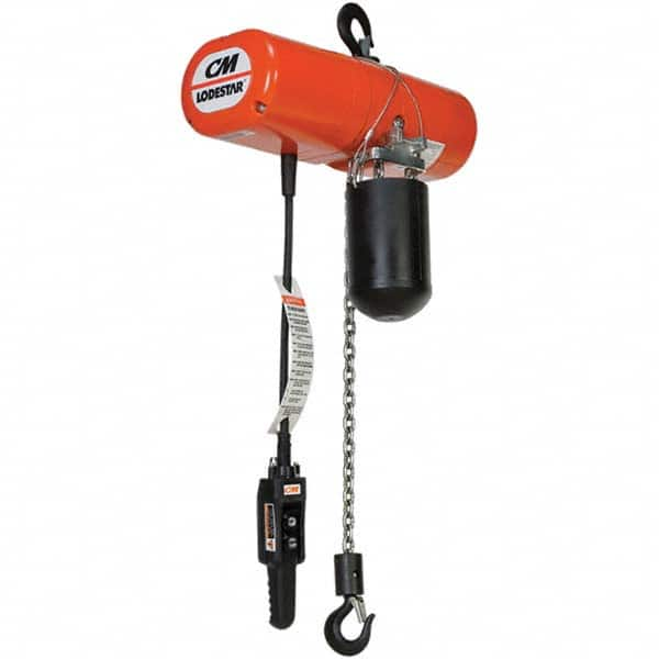 CM - 1 Ton Capacity 16 FPM Lift Speed 230V Electric Chain Hoist - All Tool & Supply