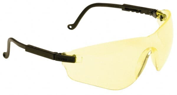 Uvex - Amber Lenses, Frameless Safety Glasses - Exact Industrial Supply