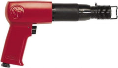 Chicago Pneumatic - 2,300 BPM, 3-1/2 Inch Long Stroke, Pneumatic Scaling Hammer - 25 CFM Air Consumption, 1/4 NPT Inlet - All Tool & Supply