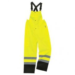 8918BK M LIME SUP BLK BOTT RAIN BIB - All Tool & Supply