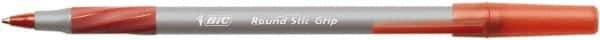 Bic - Ball Point Round Stick Grip Pen - Red - All Tool & Supply