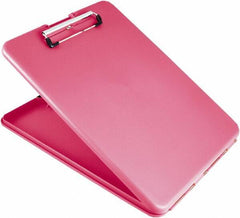 Saunders - 1-1/4" Long x 9-1/2" Wide, Clip Board - Pink - All Tool & Supply