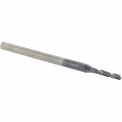 Guhring - 1.8mm, 140° Point, Solid Carbide Micro Drill Bit - All Tool & Supply