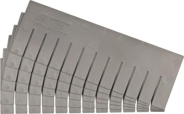 Quantum Storage - 16-1/2" Wide x 6" High, Gray Bin Divider - Use with DG92060 - All Tool & Supply