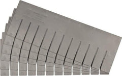 Quantum Storage - 16-1/2" Wide x 6" High, Gray Bin Divider - Use with DG92060 - All Tool & Supply