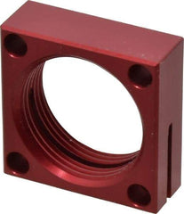 De-Sta-Co - 1-1/8 - 16 Thread, 13/64" Mounting Hole, Aluminum Clamp Mounting Block - 1/2" Thick x 1.38" Long x 1.378" Wide - All Tool & Supply