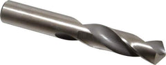 Hertel - 25/32" 118° High Speed Steel Screw Machine Drill Bit - Bright Finish, Right Hand Cut, 3-1/4" Flute Length, 5-1/8" OAL - All Tool & Supply