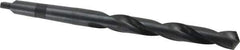 Hertel - 47/64", 2MT 118° Point High Speed Steel Taper Shank Drill Bit - Oxide Finish, 5-7/8" Flute Length, 9-3/4" OAL - All Tool & Supply