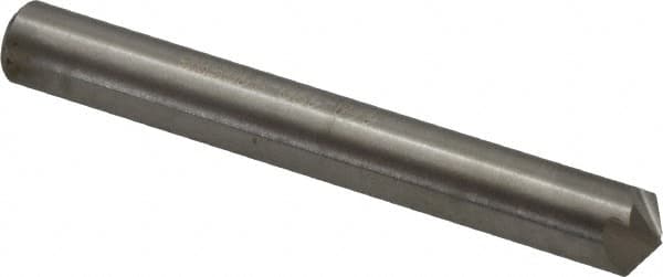 Hertel - 1/4" Head Diam, 1/4" Shank Diam, 4 Flute 120° High Speed Steel Countersink - All Tool & Supply