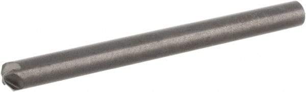 Hertel - 1/8" Head Diam, 1/8" Shank Diam, 4 Flute 120° High Speed Steel Countersink - 1-5/8" OAL, Straight Shank - All Tool & Supply