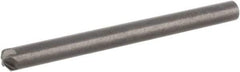 Hertel - 1/8" Head Diam, 1/8" Shank Diam, 4 Flute 120° High Speed Steel Countersink - 1-5/8" OAL, Straight Shank - All Tool & Supply