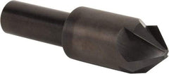 Hertel - 3/4" Head Diam, 1/2" Shank Diam, 4 Flute 82° High Speed Steel Countersink - 2-11/16" OAL, Straight Shank - All Tool & Supply