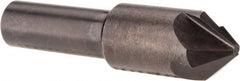 Hertel - 1/2" Head Diam, 3/8" Shank Diam, 4 Flute 82° High Speed Steel Countersink - All Tool & Supply