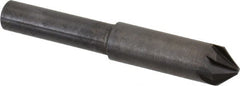 Hertel - 5/16" Head Diam, 1/4" Shank Diam, 6 Flute 82° High Speed Steel Countersink - All Tool & Supply