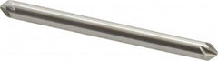 Hertel - 1/8" Head Diam, 1/8" Shank Diam, 6 Flute 82° High Speed Steel Countersink - All Tool & Supply