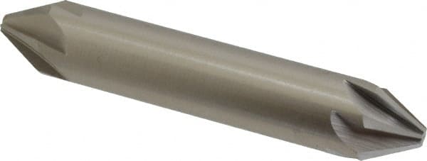 Hertel - 5/8" Head Diam, 5/8" Shank Diam, 6 Flute 60° High Speed Steel Countersink - All Tool & Supply