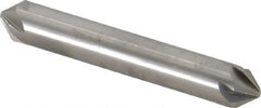 Hertel - 3/8" Head Diam, 3/8" Shank Diam, 6 Flute 82° High Speed Steel Countersink - All Tool & Supply